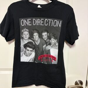 Gildan Black One Direction Graphic Tee